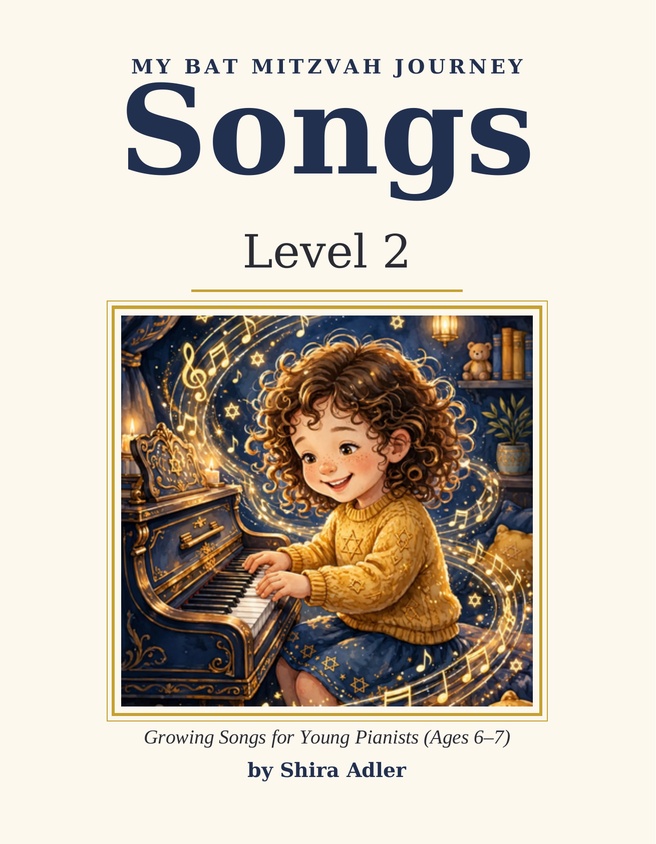 My Bat Mitzvah Journey: Songs Level 2 cover