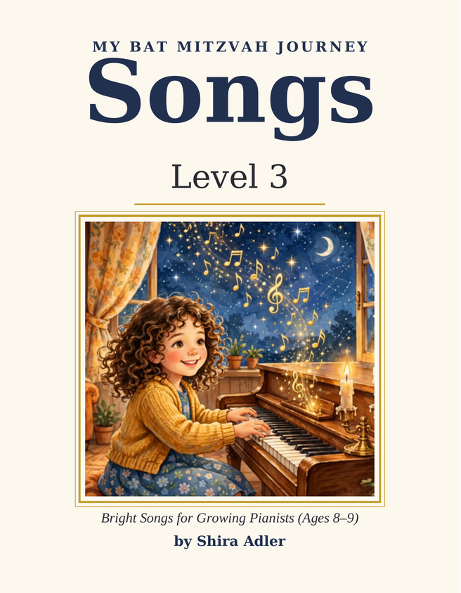My Bat Mitzvah Journey: Songs Level 3 cover